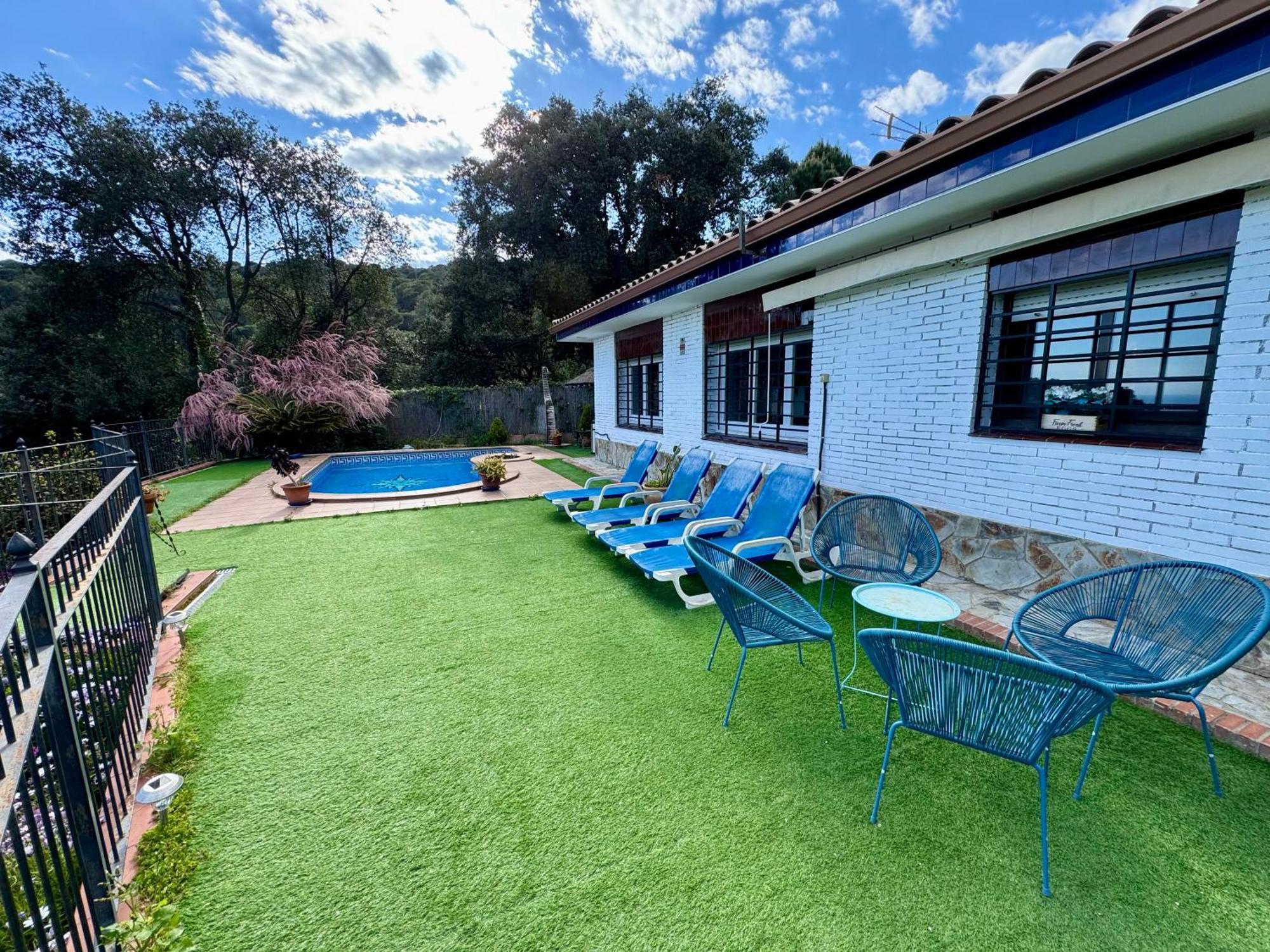 Casa Paraiso Piscina Tranquilidad Sant Cebrià de Vallalta Exteriör bild