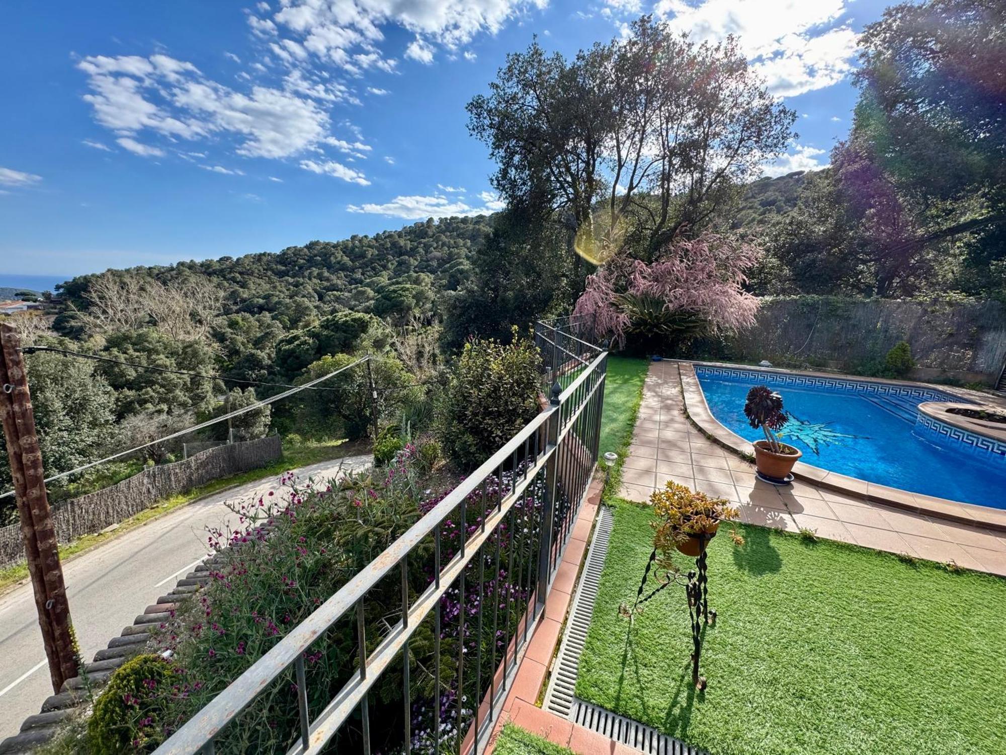 Casa Paraiso Piscina Tranquilidad Sant Cebrià de Vallalta Exteriör bild