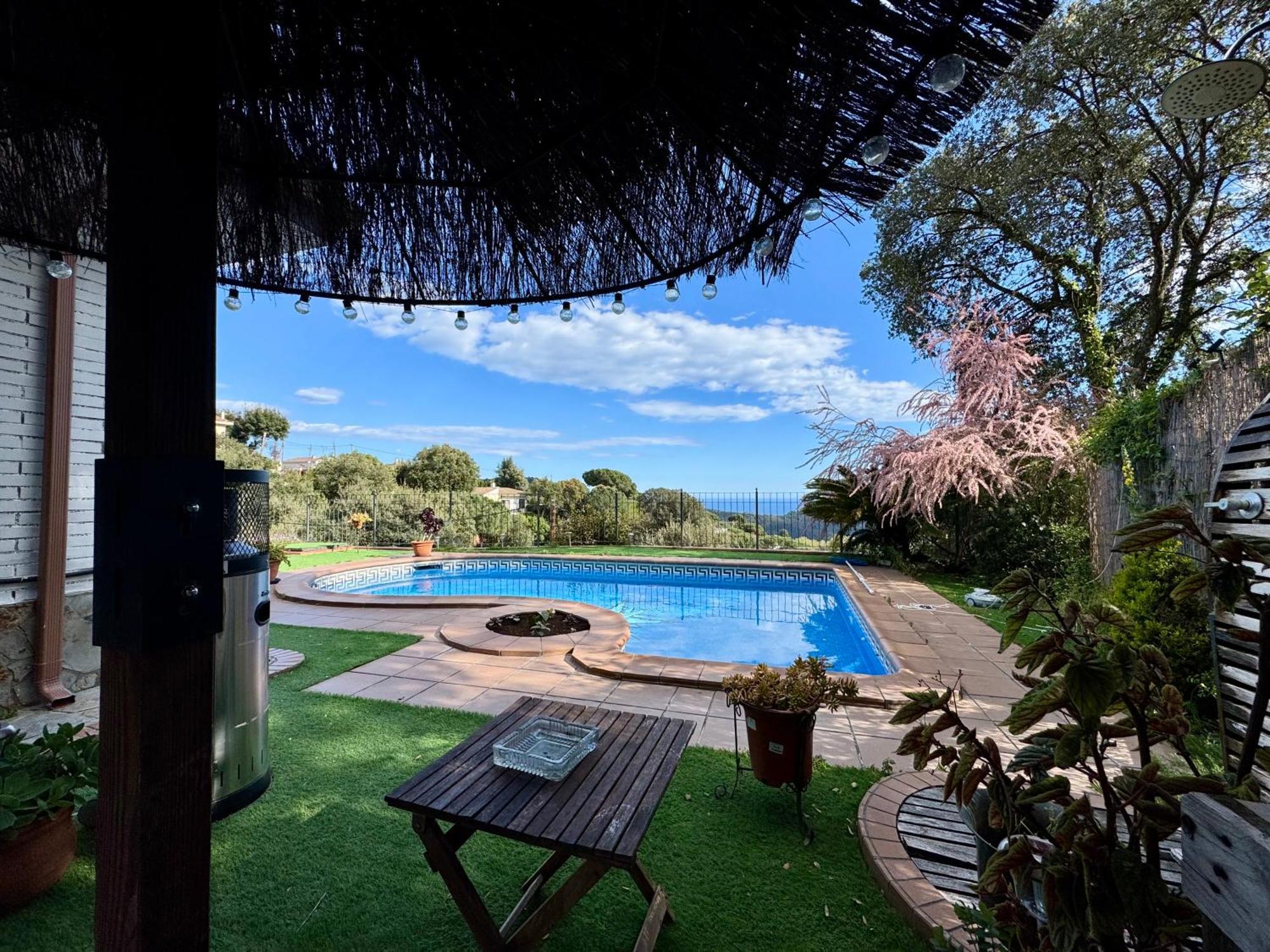 Casa Paraiso Piscina Tranquilidad Sant Cebrià de Vallalta Exteriör bild