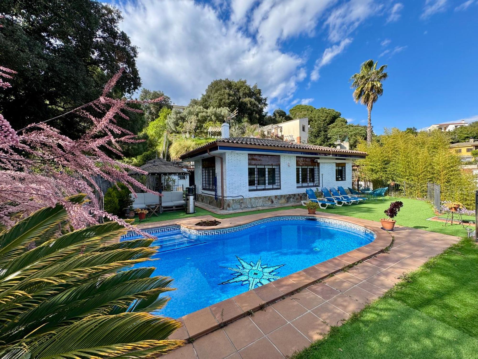 Casa Paraiso Piscina Tranquilidad Sant Cebrià de Vallalta Exteriör bild