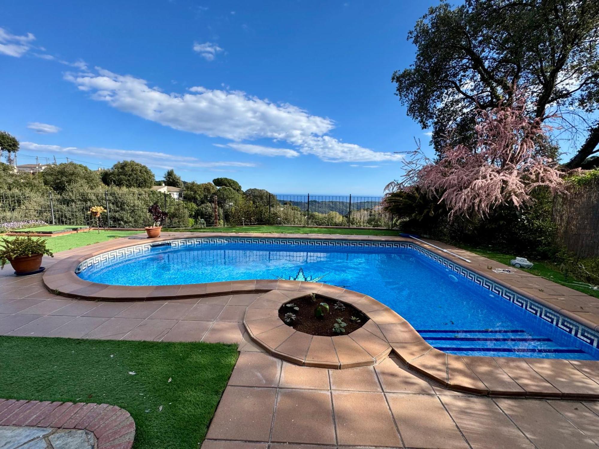 Casa Paraiso Piscina Tranquilidad Sant Cebrià de Vallalta Exteriör bild