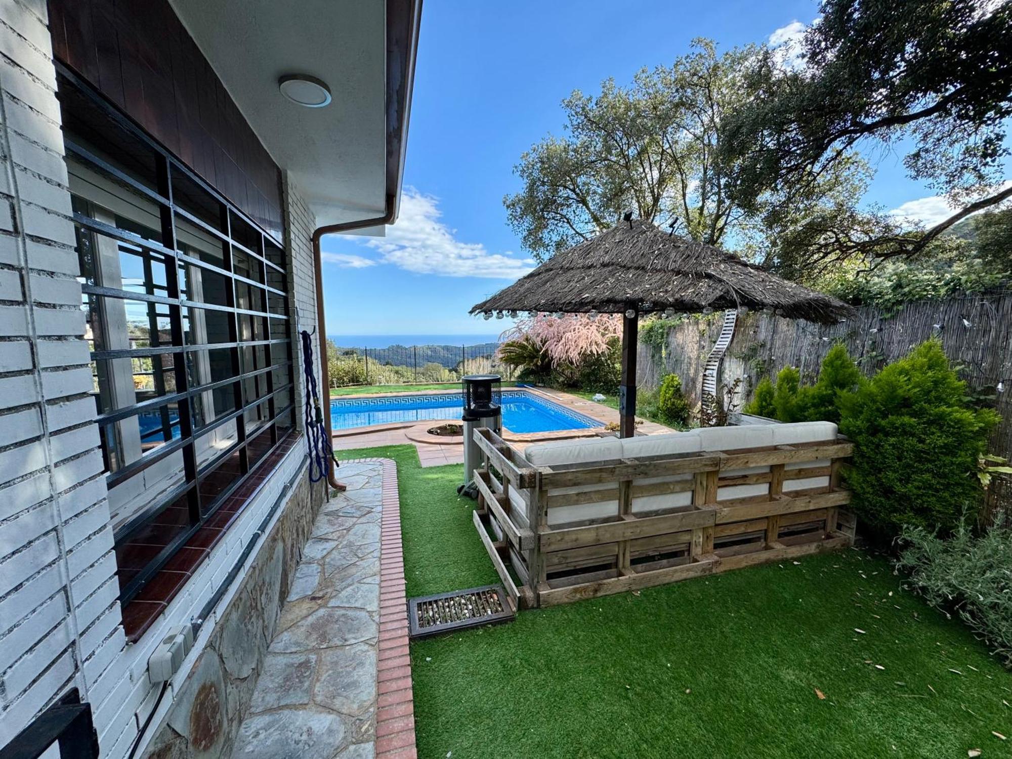 Casa Paraiso Piscina Tranquilidad Sant Cebrià de Vallalta Exteriör bild