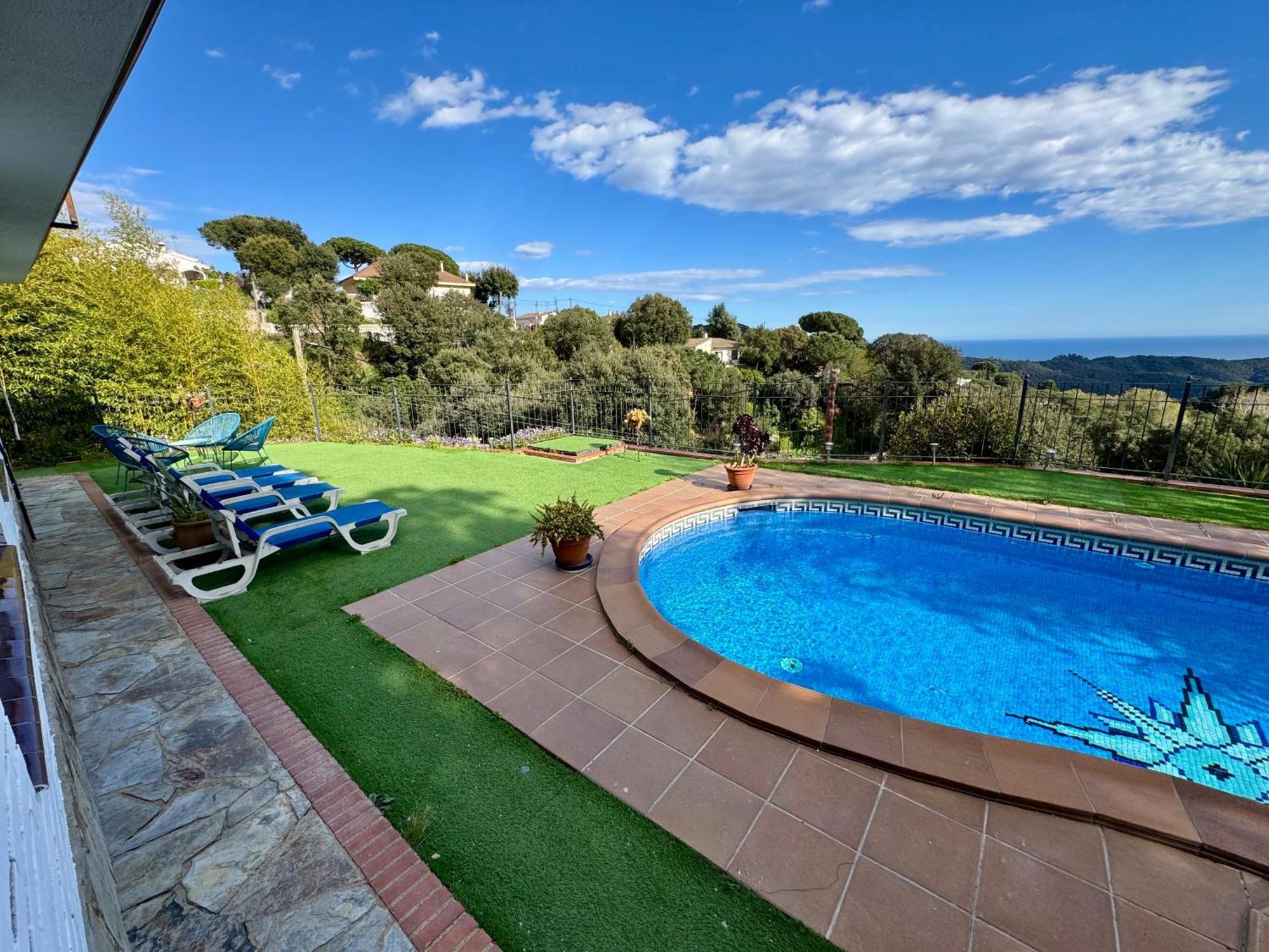 Casa Paraiso Piscina Tranquilidad Sant Cebrià de Vallalta Exteriör bild