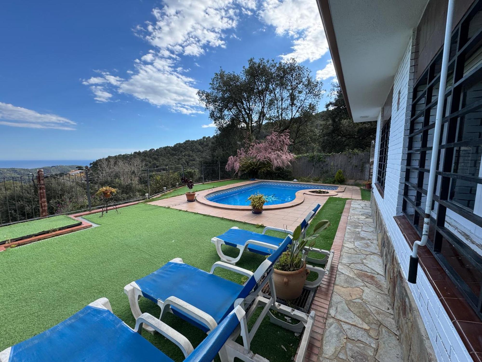 Casa Paraiso Piscina Tranquilidad Sant Cebrià de Vallalta Exteriör bild